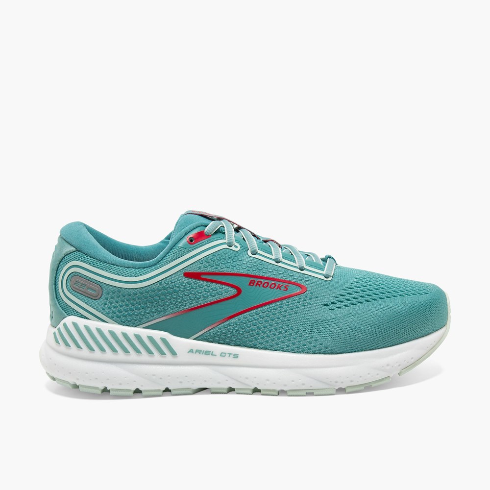 Chaussure Running Brooks Ariel GTS 23 Bleu Bleu Femme | QJW-6520099